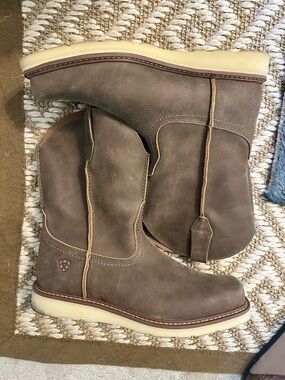 Ariat Men's Rambler Recon boot- 12D Pull-On Work Boots